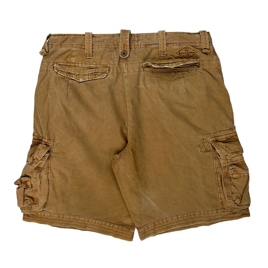 Ralph Lauren Cargo Cargo Shorts - 34W 9L Brown Cotton
