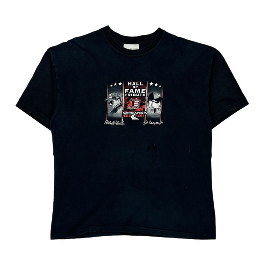 Dale Earnhardt Motorsports Hall Of Fame Winners Circle Nascar T-Shirt - Large Black Cotton
