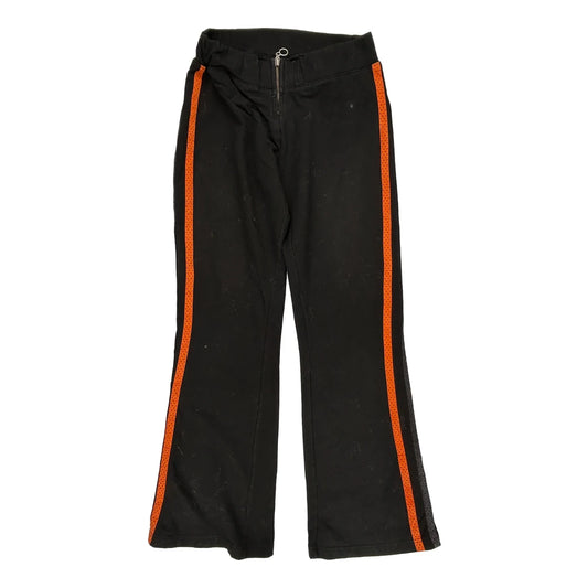 Harley Davidson Wide Leg Joggers - Small Black Polyester