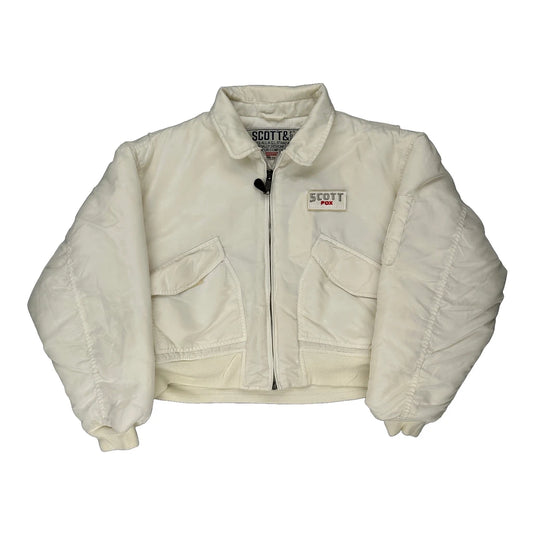 Age 2 Scott & Fox Bomber Jacket - XS Cream Polyester