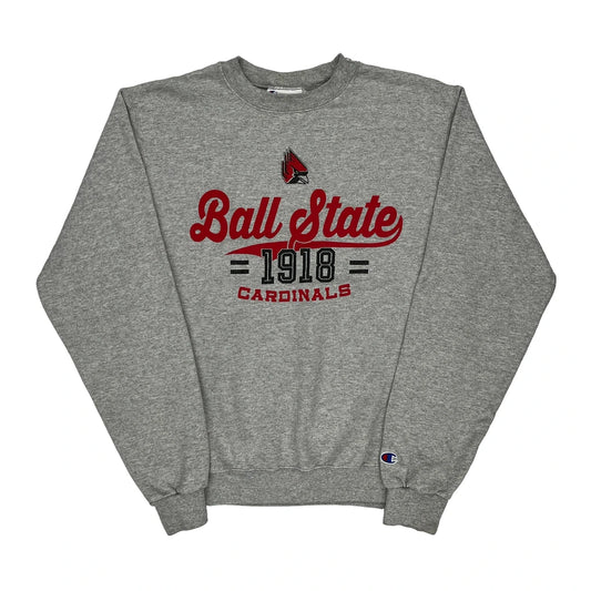 St. Louis Cardinals Champion Mlb Sweatshirt - Small Grey Cotton Blend