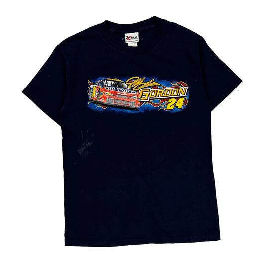 Jeff Gordon, Age 14-16 Chase Authentics Nascar T-Shirt - Large Navy Cotton