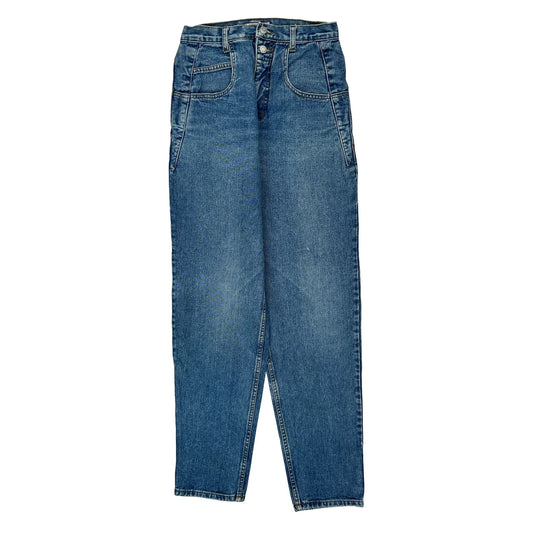 Made In USa Guess Jeans - 30W UK 10 Blue Cotton