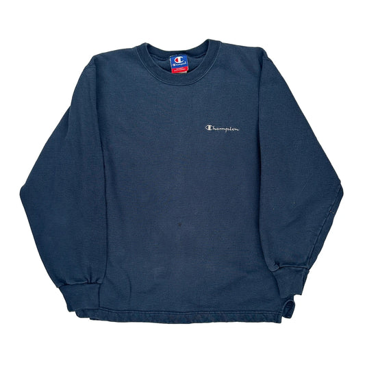 Champion Sweatshirt - Medium Navy Cotton