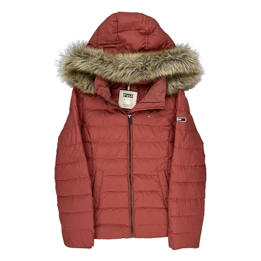 Tommy Jeans Puffer - Small Red Polyester