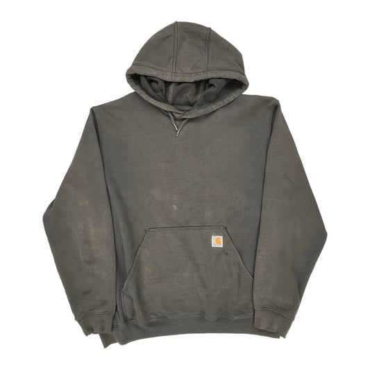 Carhartt Hoodie - Large Grey Cotton