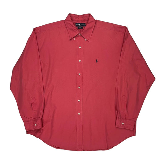 Blake Ralph Lauren Shirt - 2XL Red Cotton
