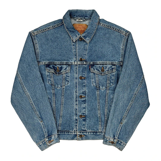 Levis Denim Jacket - Medium Blue Cotton