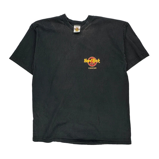Hard Rock Cafe T-Shirt - XL Black Cotton