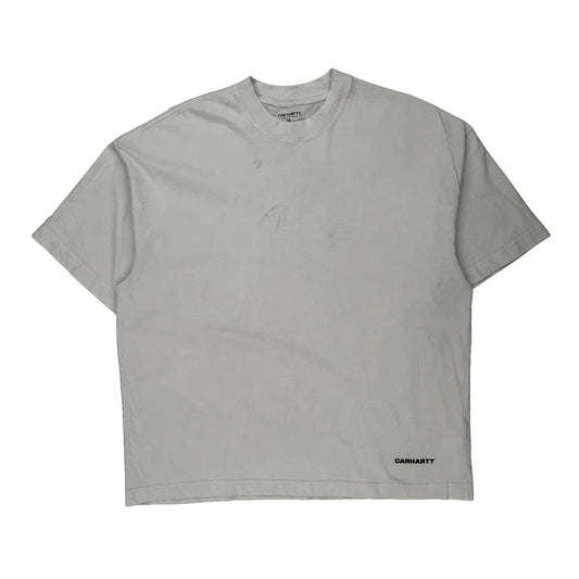 Carhartt T-Shirt - XL White Cotton