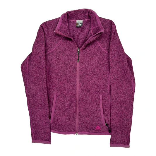 Nike Acg Fleece - Small Purple Polyester