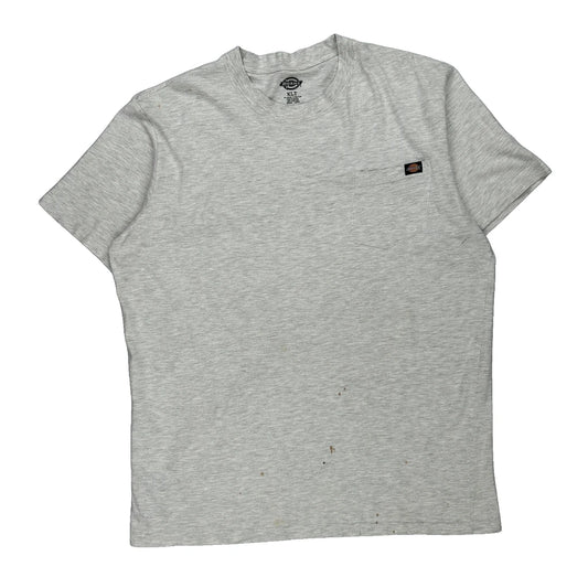 Dickies T-Shirt - XL Grey Cotton