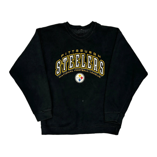 Pittsburgh Steelers Nfl Sweatshirt - Medium Black Cotton