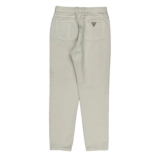 Guess Jeans - 28W UK 8 Cream Cotton