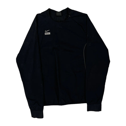 Nike Windbreaker - Small Black Nylon