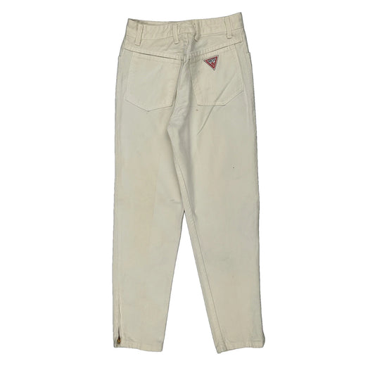 Guess Jeans - 28W UK 8 Cream Cotton