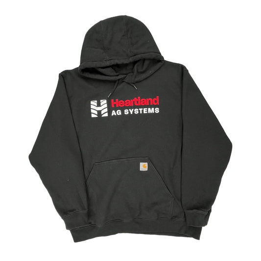 Heartland Ag Systems Carhartt Hoodie - XL Black Cotton