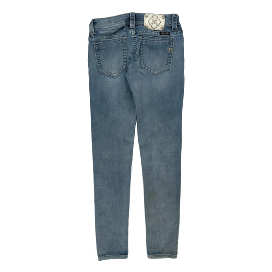 Miss Me Skinny Jeans - 26W UK 4 Light Wash Cotton Blend