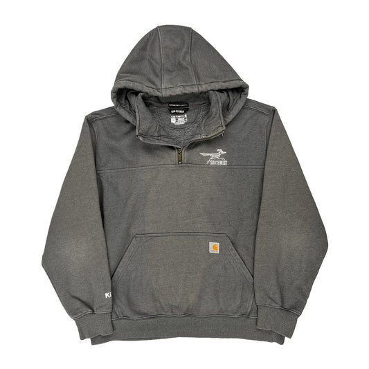 Southwest Carhartt Hoodie - 2XL Grey Cotton Blend