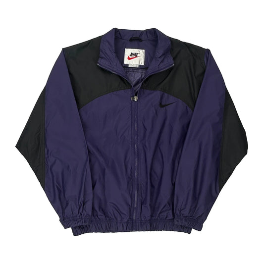 Nike Jacket - Medium Black Nylon