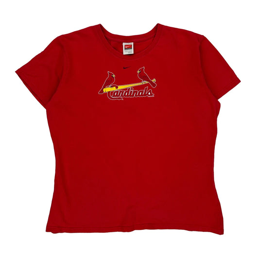 Cardinals Nike Mlb T-Shirt - 2XL Red Cotton