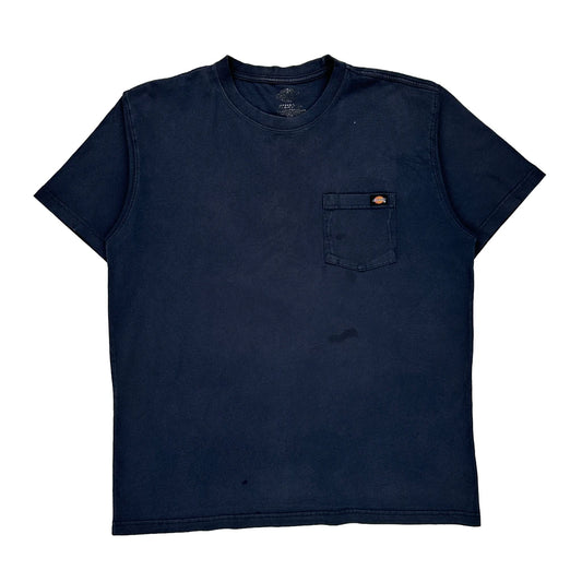 Workwear Dickies T-Shirt - XL Navy Cotton
