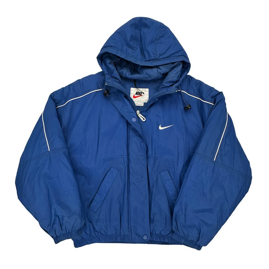 Nike Jacket - Medium Blue Polyester