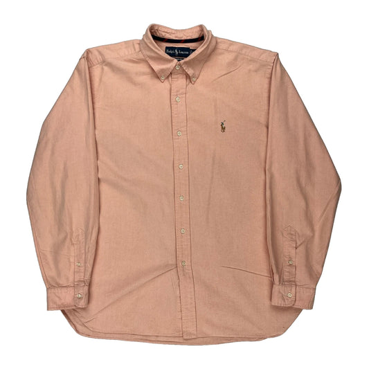 Ralph Lauren Shirt - XL Pink Cotton