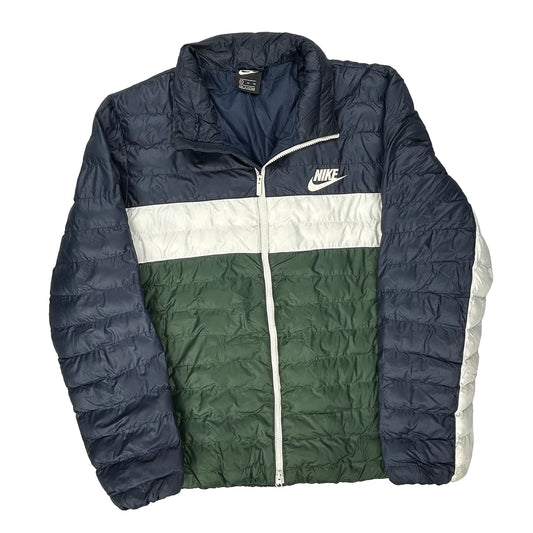 Nike Puffer - XL Blue Polyester