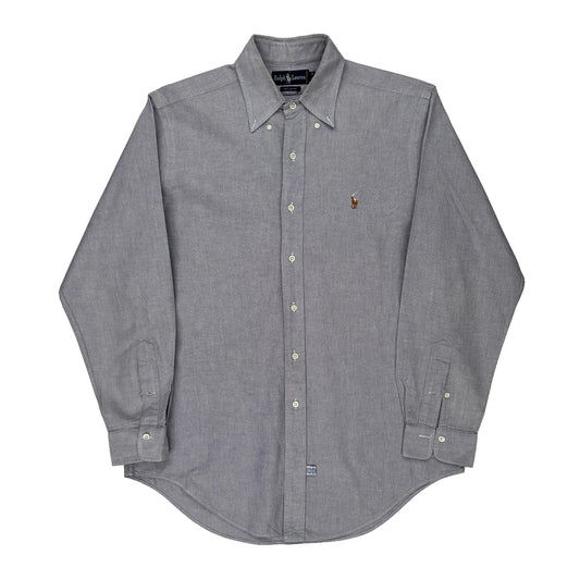 Ralph Lauren Shirt - Large Grey Cotton