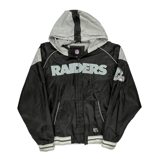 Raiders Nfl Jacket - 2XL Black Polyester