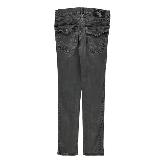 True Religion Skinny Jeans - 33W 32L Grey Cotton