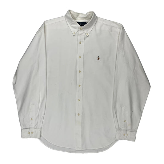 Ralph Lauren Shirt - XL White Cotton