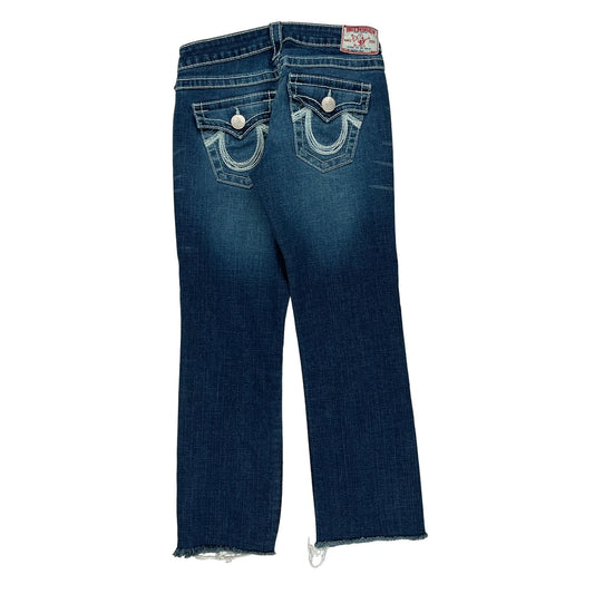 Made In USa True Religion Skinny Jeans - 28W UK 4 Blue Cotton