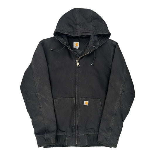 Carhartt Tall Jacket - Medium Black Cotton