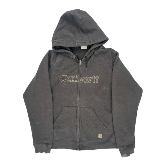 Carhartt Hoodie - Large Grey Cotton