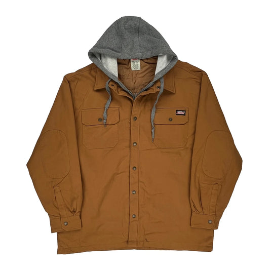 Dickies Jacket - 2XL Brown Cotton