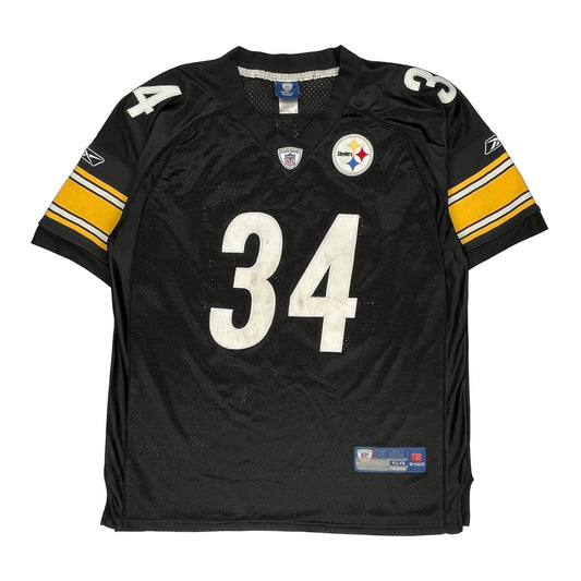 Pittsburgh Steelers Reebok Nfl Jersey - 2XL Black Polyester