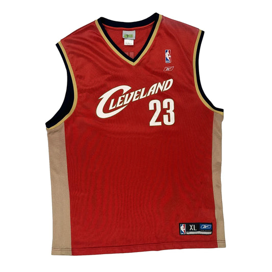 Cleveland Cavaliers Reebok Nba Jersey - XL Red Polyester