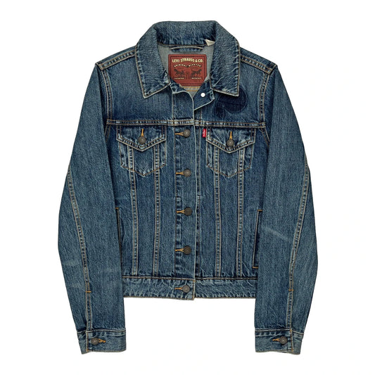 Levis Denim Jacket - Small Blue Denim