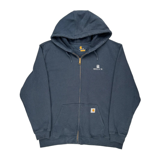 Beck'S Carhartt Hoodie - 2XL Navy Cotton