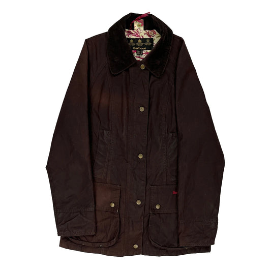Barbour Wax Jacket - Small Burgundy Cotton