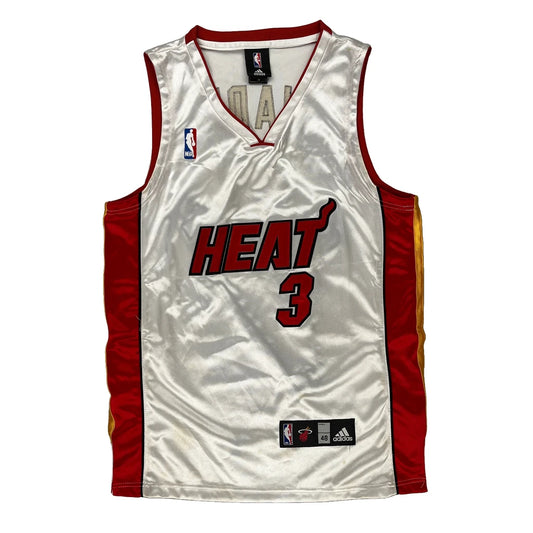 Miami Heat Adidas Nba Jersey - XL White Polyester