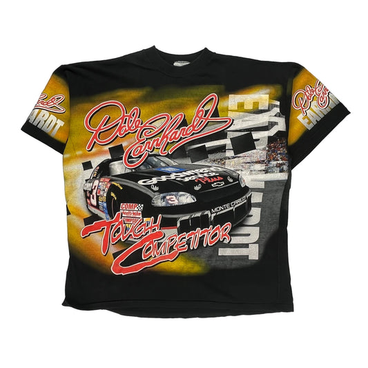 Dale Earnhardt Chase Authentics Nascar T-Shirt - 2XL Black Cotton