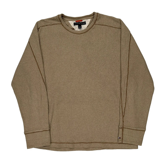 Tommy Hilfiger Jumper - XL Beige Cotton