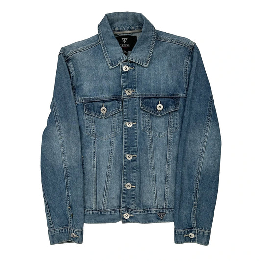 Guess Denim Jacket - Small Blue Denim