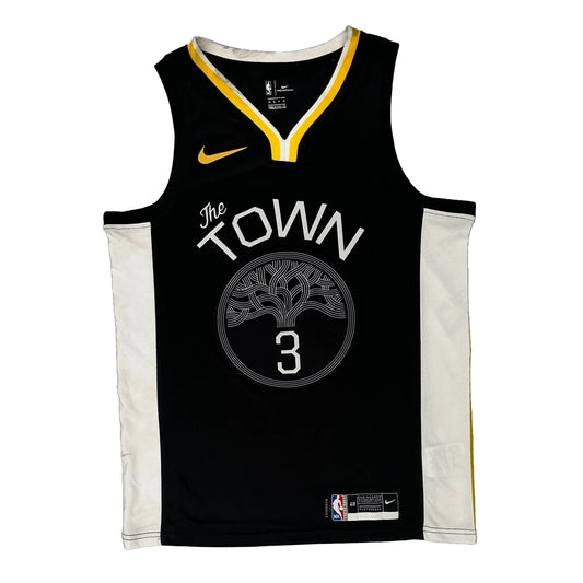 Golden State Warriors Nike Jersey - Medium Black Polyester