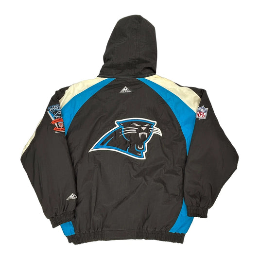 Carolina Panthers Pro Line Nfl Jacket - 2XL Black Nylon