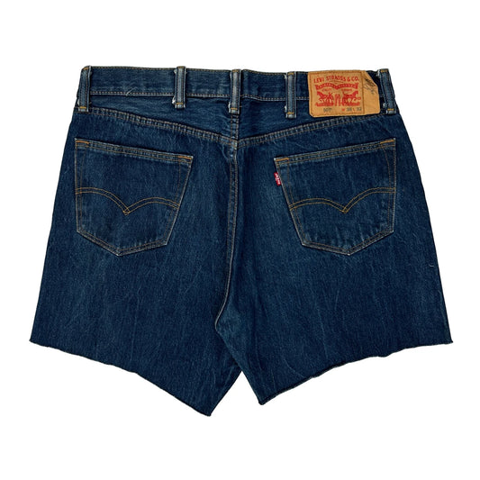 Levis Denim Shorts - 34W 9L Blue Cotton