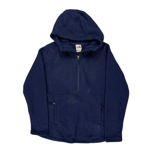 The North Face Fleece - Large Navy Polyester
